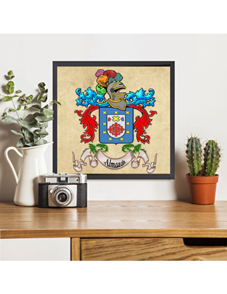 Heraldic shield picture with 1...