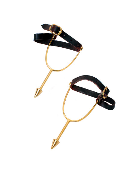 Norman spurs in brass (includes the...