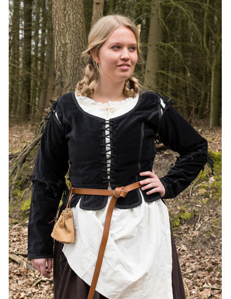 Griselda medieval jacket in Suede,... Griselda medieval jacket in Suede,...