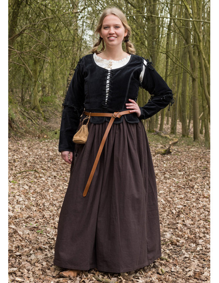 Griselda medieval jacket in Suede,... Griselda medieval jacket in Suede,...