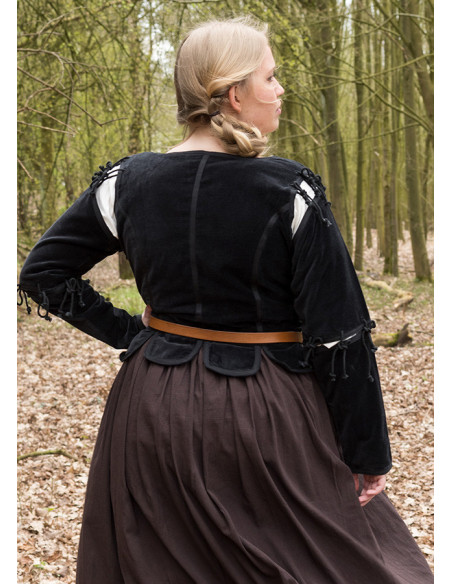 Griselda medieval jacket in Suede,... Griselda medieval jacket in Suede,...