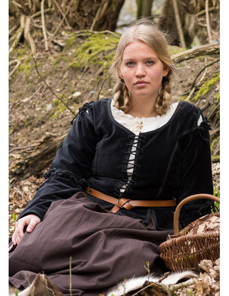 Griselda medieval jacket in Suede,... Griselda medieval jacket in Suede,...