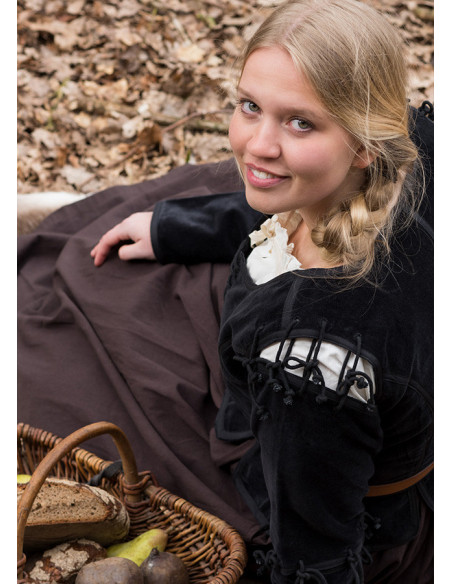 Griselda medieval jacket in Suede,... Griselda medieval jacket in Suede,...