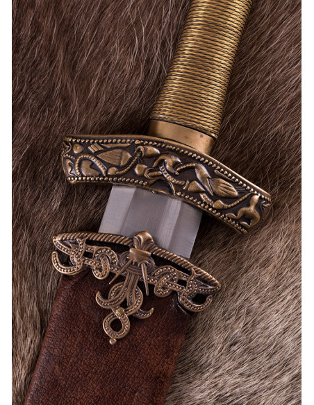 Viking Dybäck sword with scabbard...