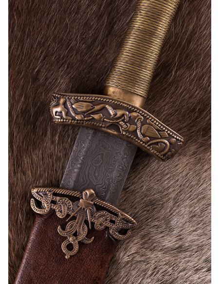 Viking Dybäck sword with scabbard...