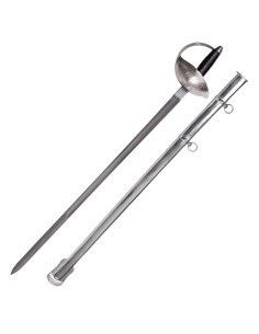 British Cavalry saber with scabbard, year 1912