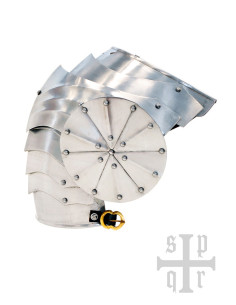 Pair of Gothic Steel Shoulder Pads, XV century 2