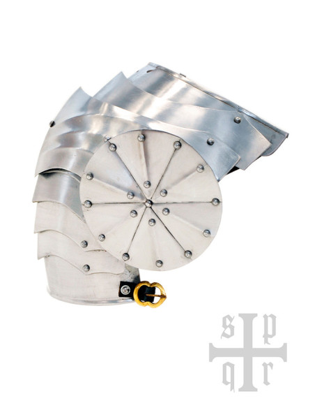 Pair of Gothic Steel Shoulder Pads,...