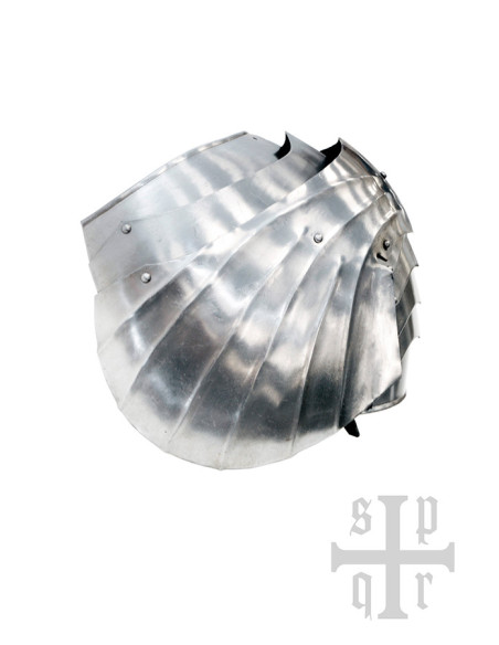 Pair of Gothic Steel Shoulder Pads,...