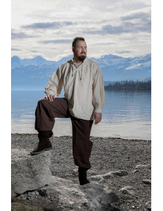 Gerold medieval trousers, brown color 2