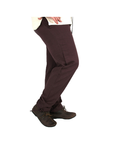 Arvo medieval trousers, brown color
