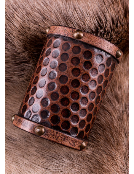 Leather bracelet for warrior, 1 unit,...