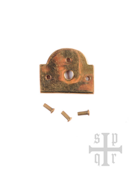 Saint George medieval belt in brown...