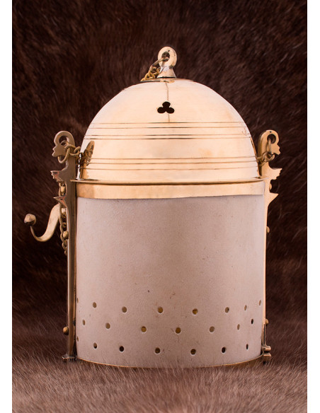 Roman lantern-lantern in brass and...