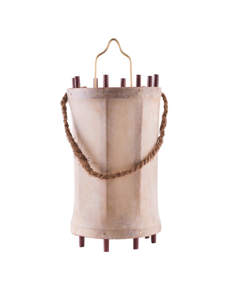 Medieval lantern-lantern in wood and...