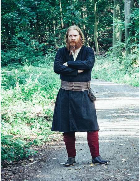 Open Viking tunic in wool Balder...