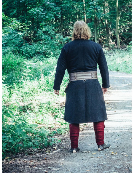 Open Viking tunic in wool Balder...