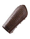 Viking Njord Warrior Bracers in Buffalo Leather
