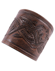 Viking Bracers Gorm the Elder with Dragons and Serpents