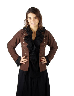 Pirate jacket by Captain Emilia, brown