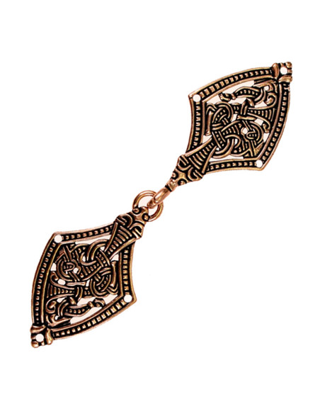 Viking cloak closure brooch Borre...