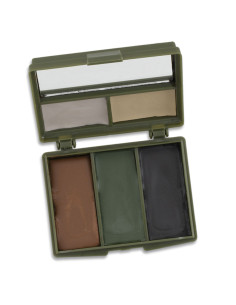 Set of 5 military camouflage Camo paints with box and mirror