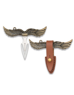 Single edged Winged Dagger with spear point blade