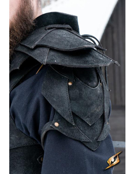 Complete set Shadow Armor in suede,...