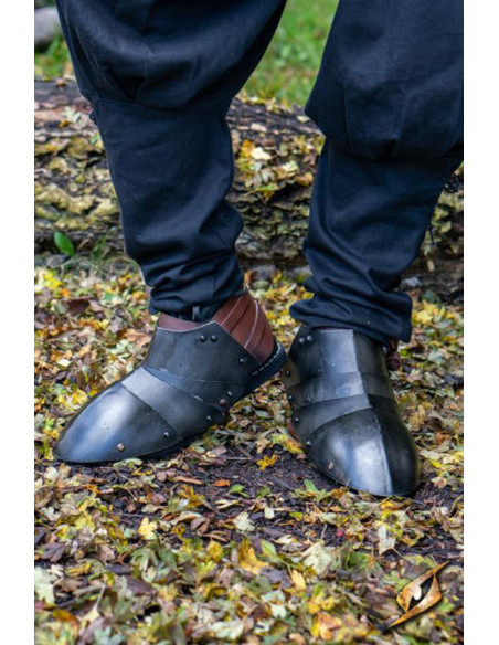 Black Medieval Escarpes Epic Armoury:...