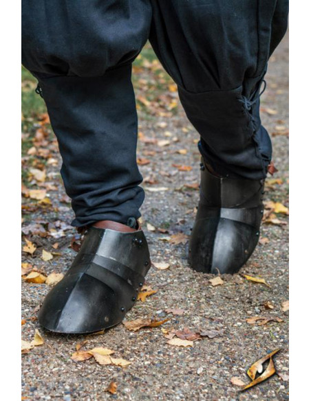 Black Medieval Escarpes Epic Armoury:...