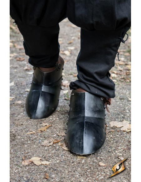 Black Medieval Escarpes Epic Armoury:...