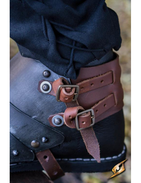 Black Medieval Escarpes Epic Armoury:...