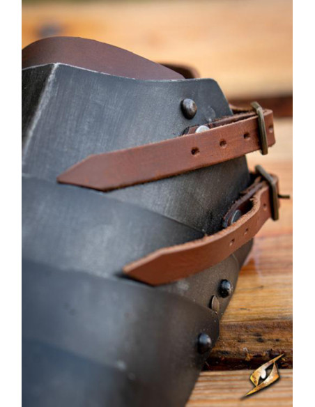Black Medieval Escarpes Epic Armoury:...