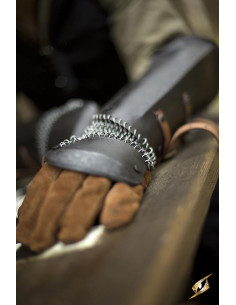 Medieval bracelets Bazuband dark finish, Epic Armory 2