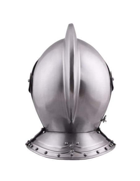 Closed English medieval helmet from...