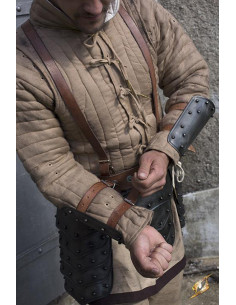 Dark Warrior Bracers for LARP, Epic Armory 2