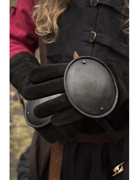 Medieval hand guard, dark finish Medieval hand guard, dark finish