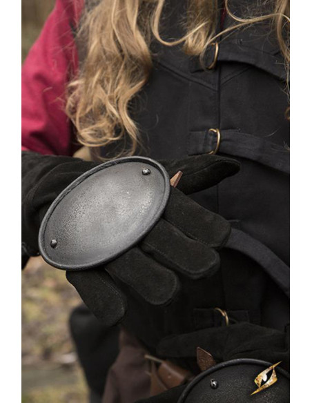 Medieval hand guard, dark finish Medieval hand guard, dark finish
