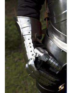 Dark Ice medieval gauntlets, Epic Armory