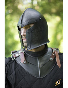 Medieval barbute Epic Dark, Epic Armory 2