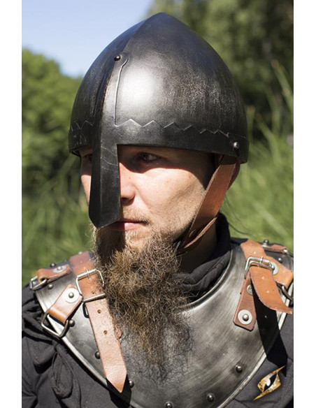 Norman helmet with epic dark nasal,...