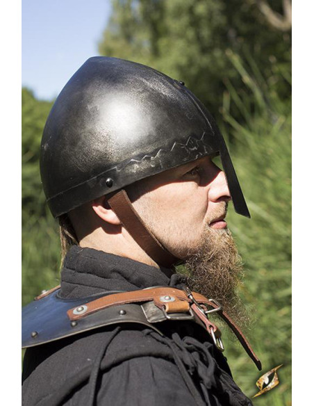 Norman helmet with epic dark nasal,...