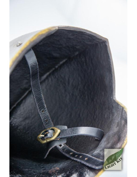 Medieval Knight's helmet in...