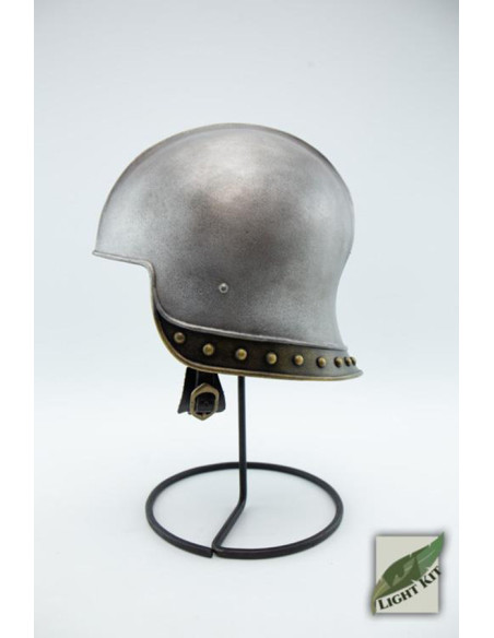 Medieval Knight's helmet in...