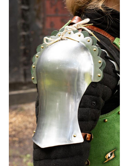 Medieval nobleman's shoulder pads,...