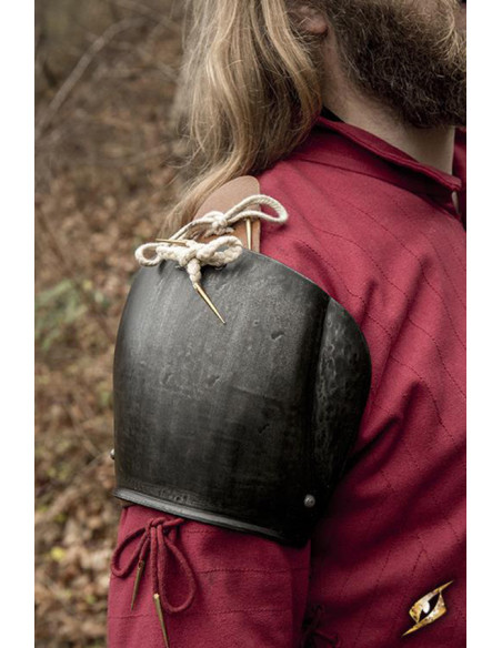 Epic Black Churburg Armor Shoulder...