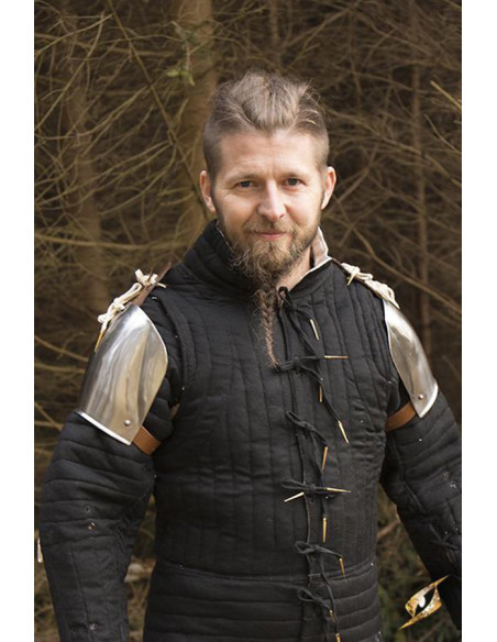 Shoulder pads Churburg armor polished...