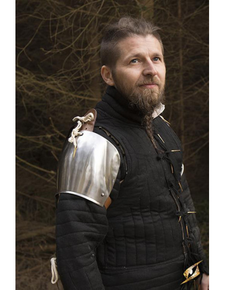 Shoulder pads Churburg armor polished...