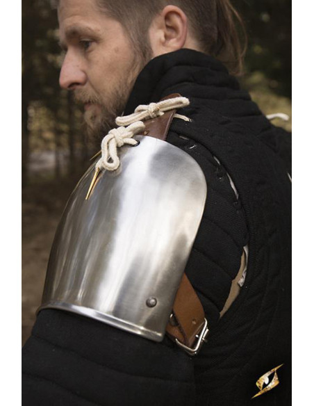 Shoulder pads Churburg armor polished...