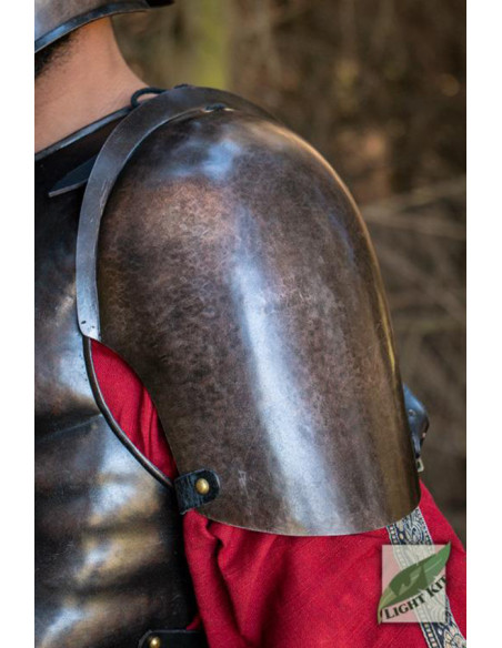 Spartan shoulder pads in...